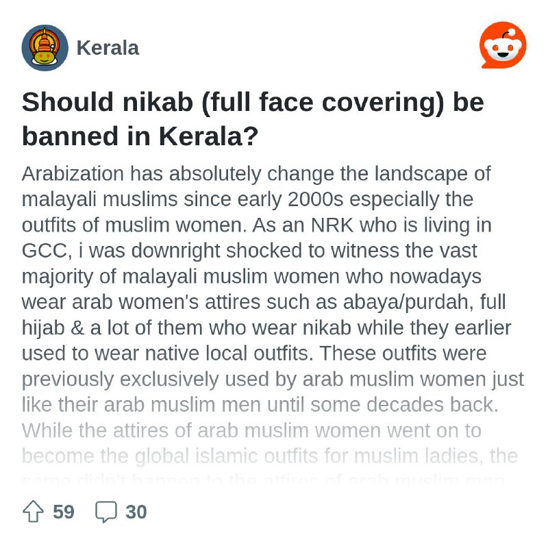 Should nikab (full face covering) be …