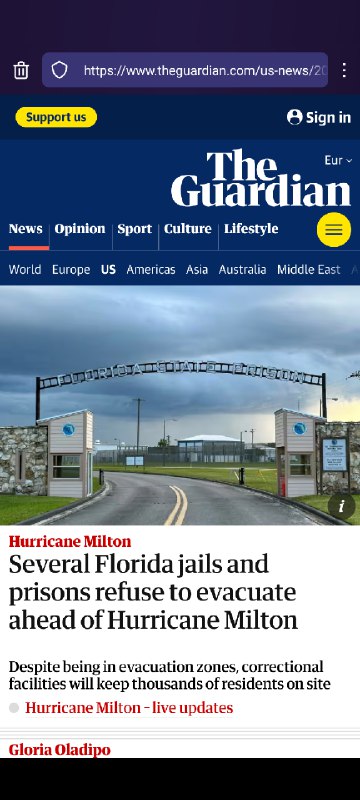 Florida leaving prisoners to die in …