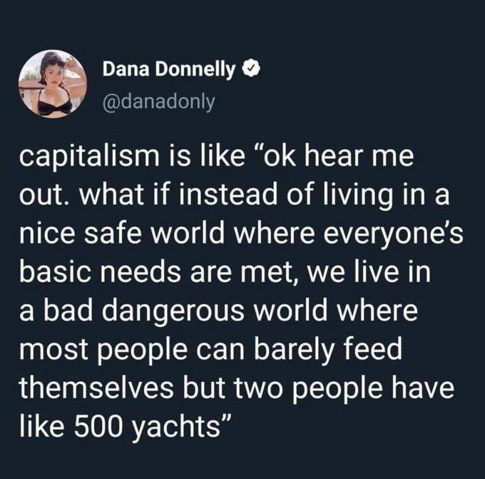 The capitalist system in a nutshell