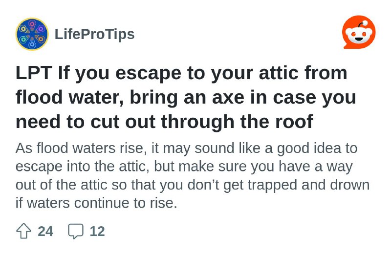 LPT If you escape to your …