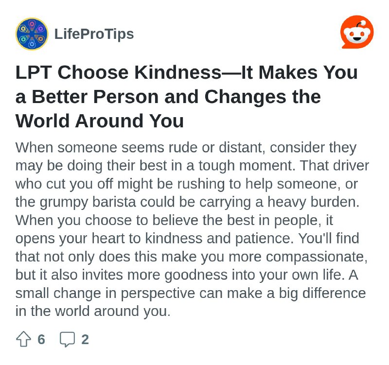 LPT Choose Kindness—It Makes You a …