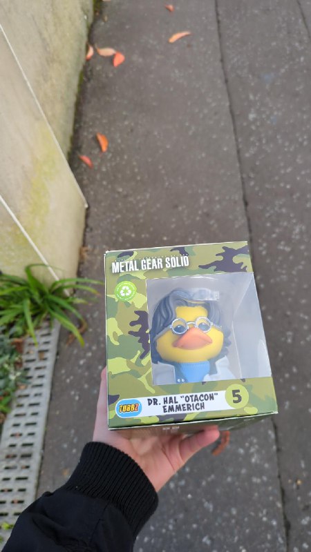 Otacon duck I got from a …