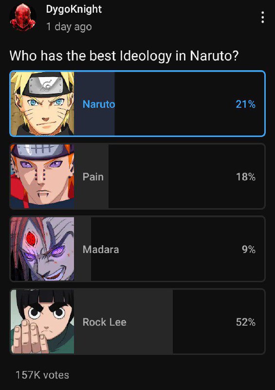 Don't fuck with us Naruto fans, …