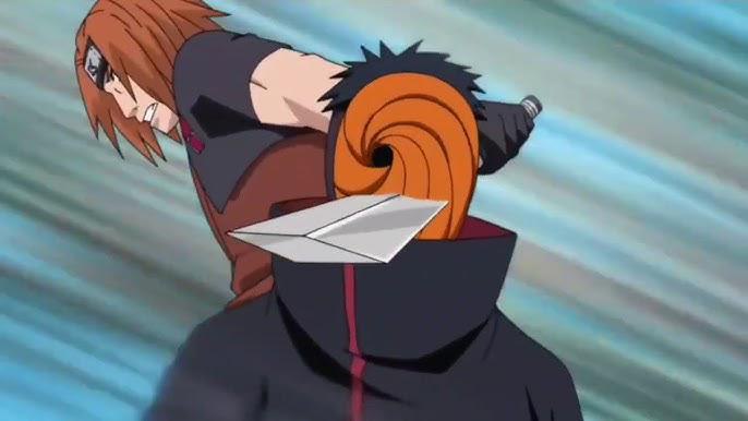 When Obito becomes intangible, does the …