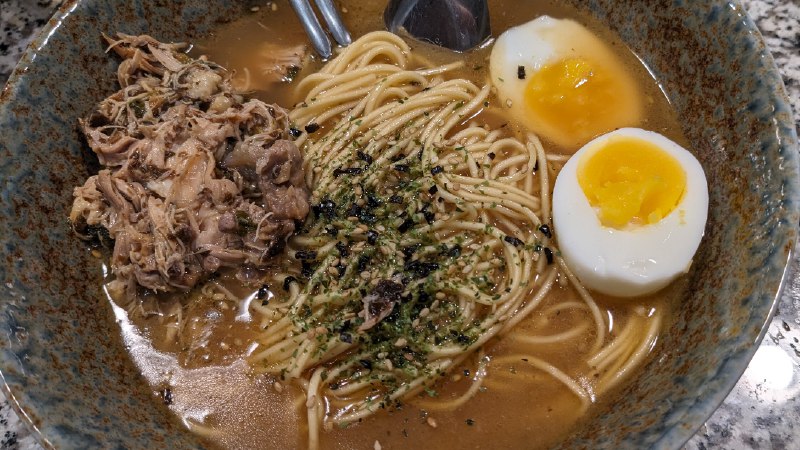 Simple Chicken Broth Ramen