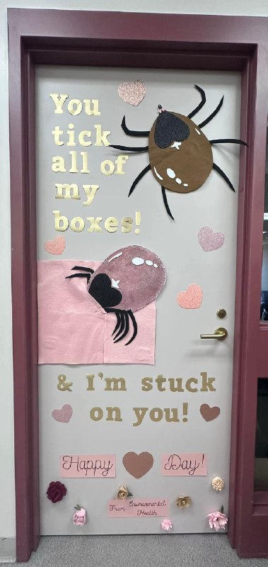 Thanks, I hate tick Valentine's decorations...