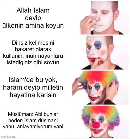 Neden harbi, suc Müslümanlarda olamaz yani, …