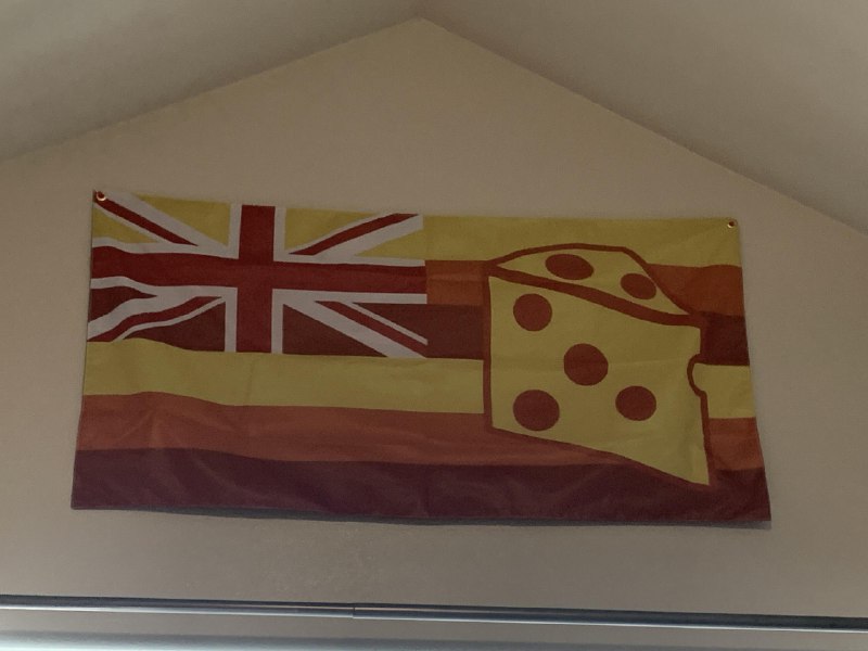 An England Colonial Flag but they …