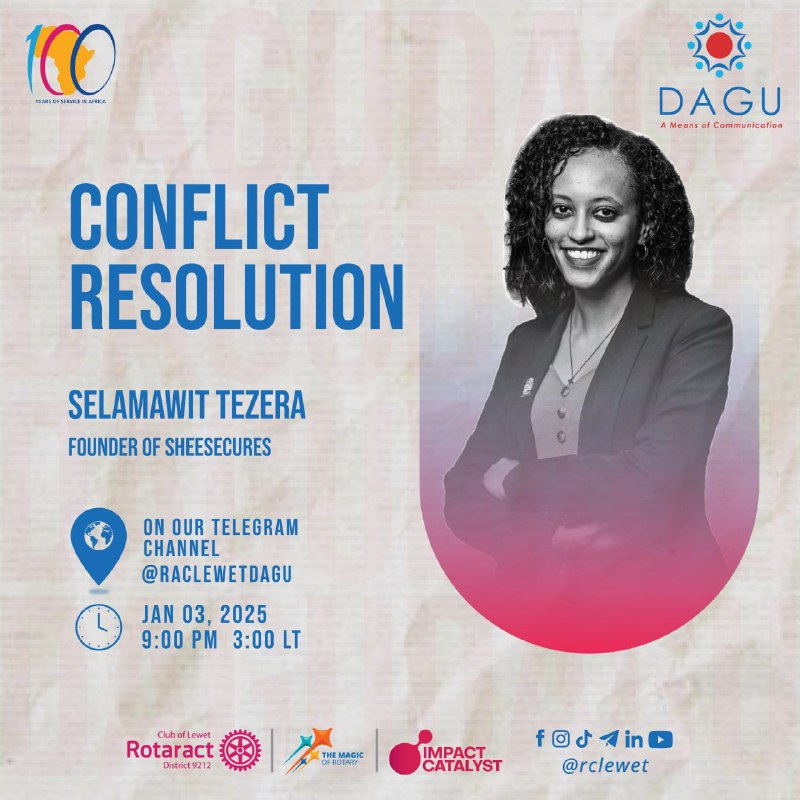 *“**To practice the process of conflict …