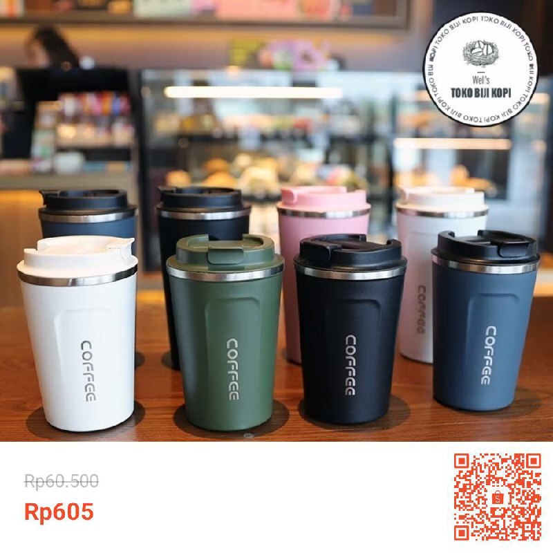 Gercep COFFEE TUMBLER TRAVEL PORTABLE / …