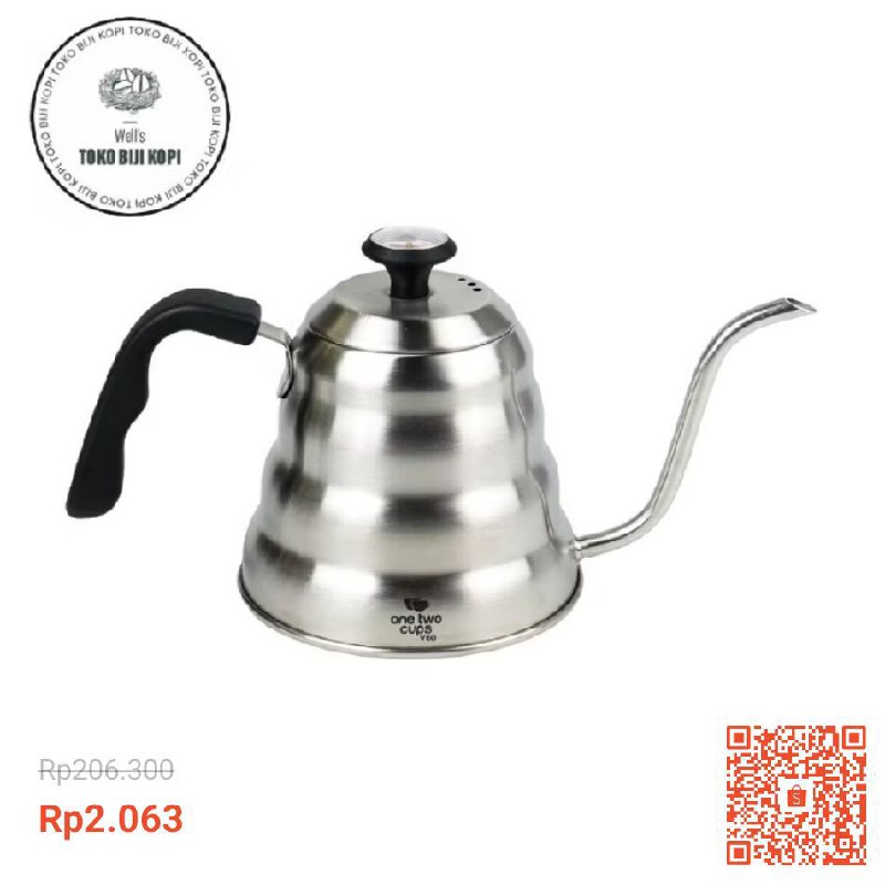 Gercep Gooseneck Kettle Stainless Dengan Termometer …