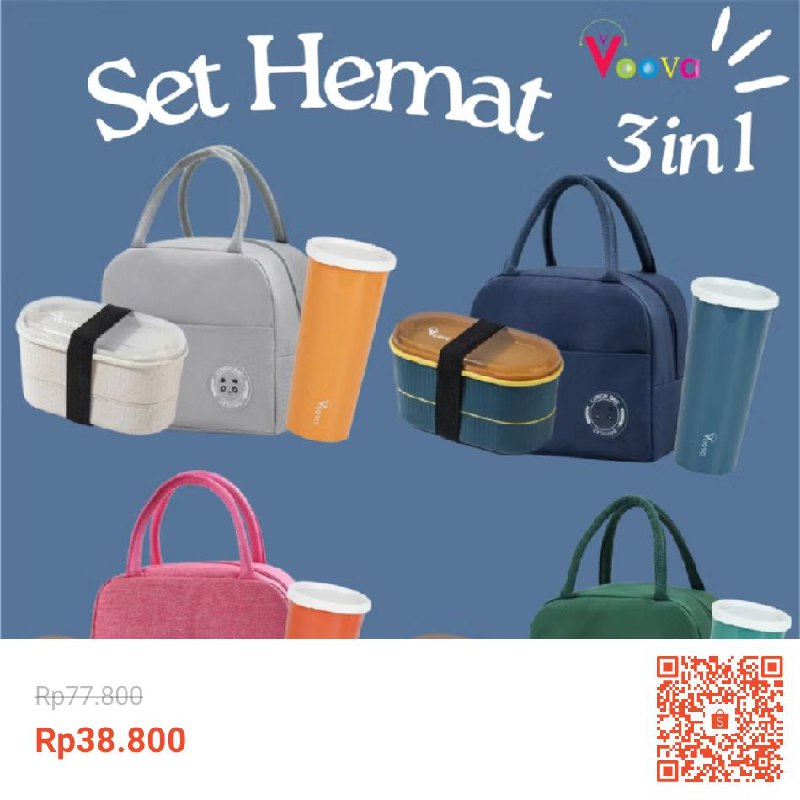 Paket Set Hemat 3 In 1/ …