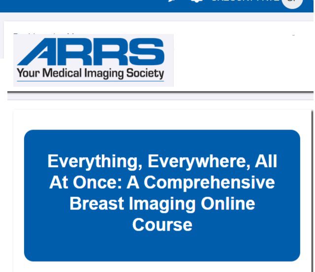 **ARRS Everything, Everywhere, All At Once: …