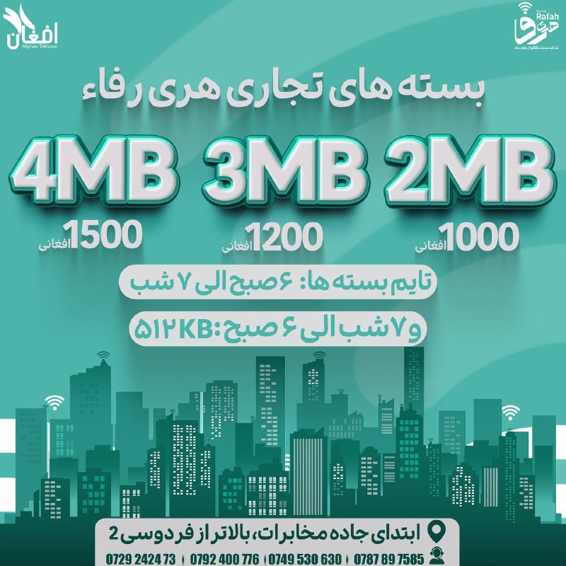 *****📣*** بسته** های **تجاری نامحدود اینترنتی …