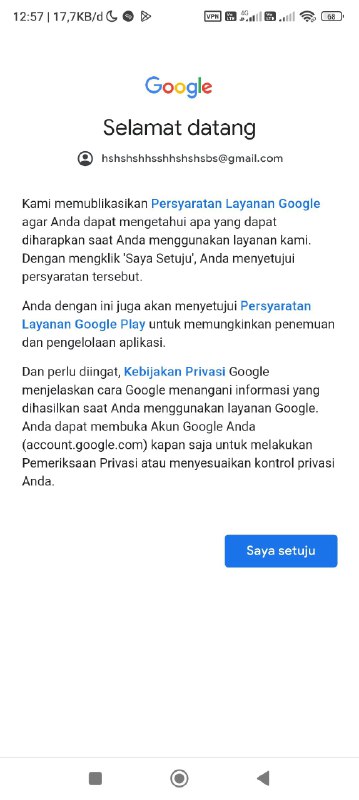 OPEN SERVICE GOOGLE VDA