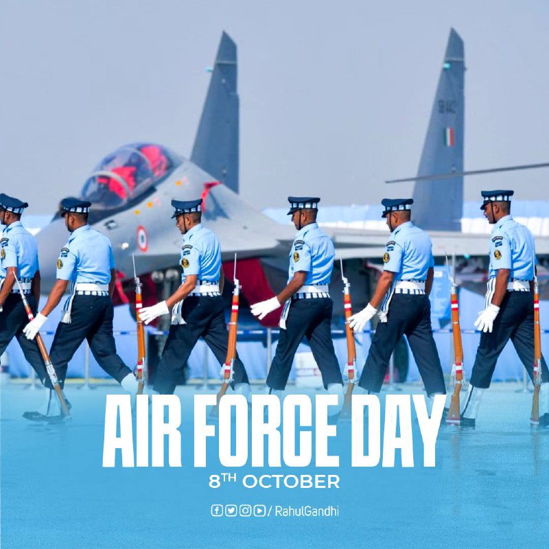 **On Air Force Day, my heartfelt …