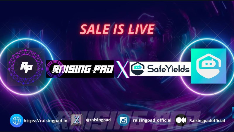 *****👍*******SafeYields sale is Live on RaisingPad*******👍**********🔎***** …