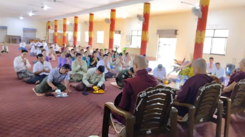 ဂွမြို့နယ်၌မြန်မာ့နှစ်ဆန်းတစ်ရက်နေ့အသက်(၈၅) နှစ်နှင့် အထက်သက်ကြီး ဘိုး/ ဘွား(၇၃)ဦးအား ပူဇော်ကန်တော့ပွဲကျင်းပ