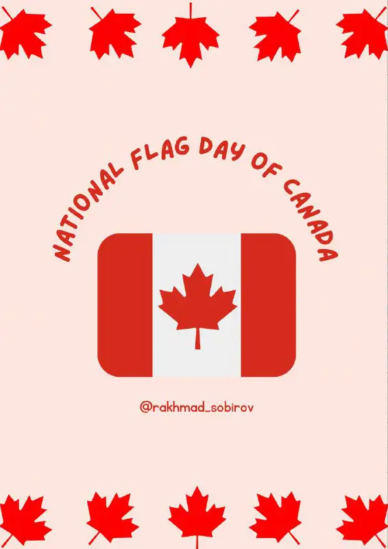 Happy Flag Day of Canada ***🇨🇦***