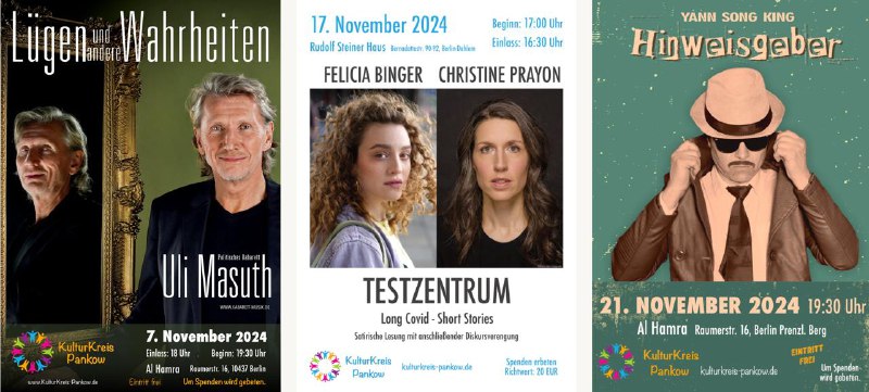 Der November in der Reihe Kultur.