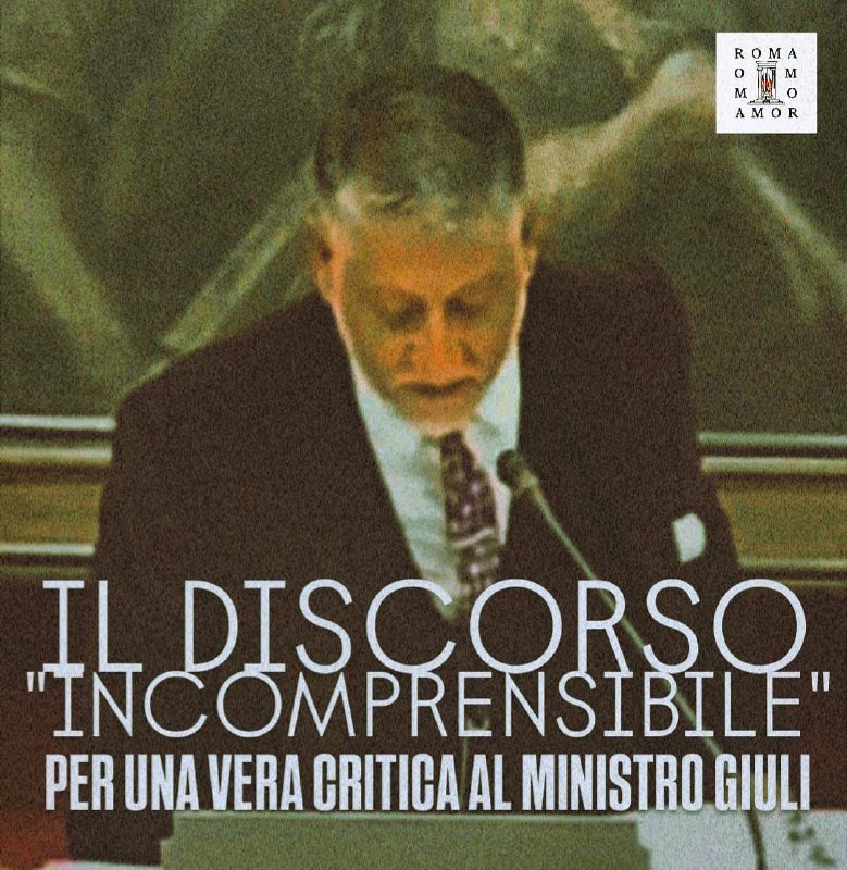 ***❗*****PER UNA VERA CRITICA AL MINISTRO …