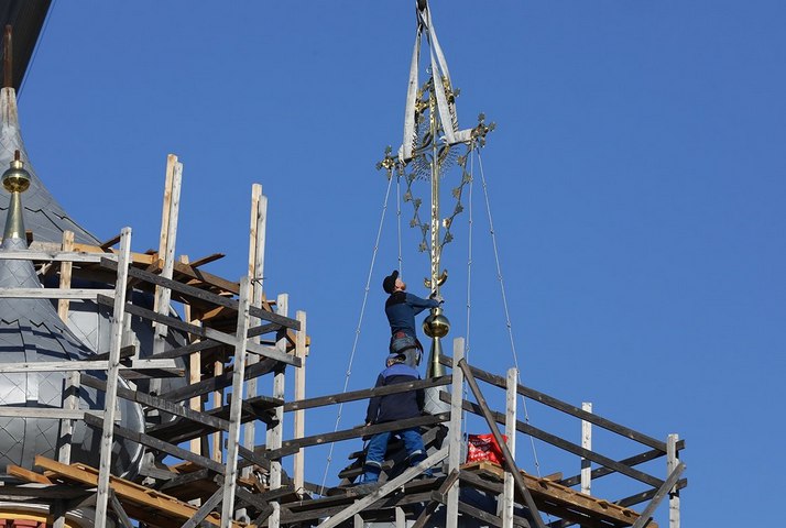 В Вологде продолжают проводить реставрацию Храма …