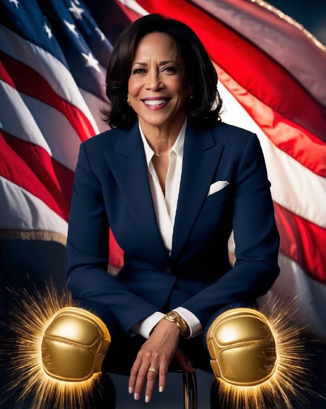 Kamala Harris releases limited edition GOLDEN …