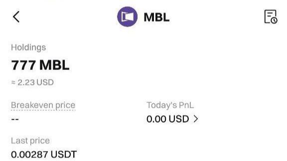 2.23$ MBL Distribute Check! ***✅***