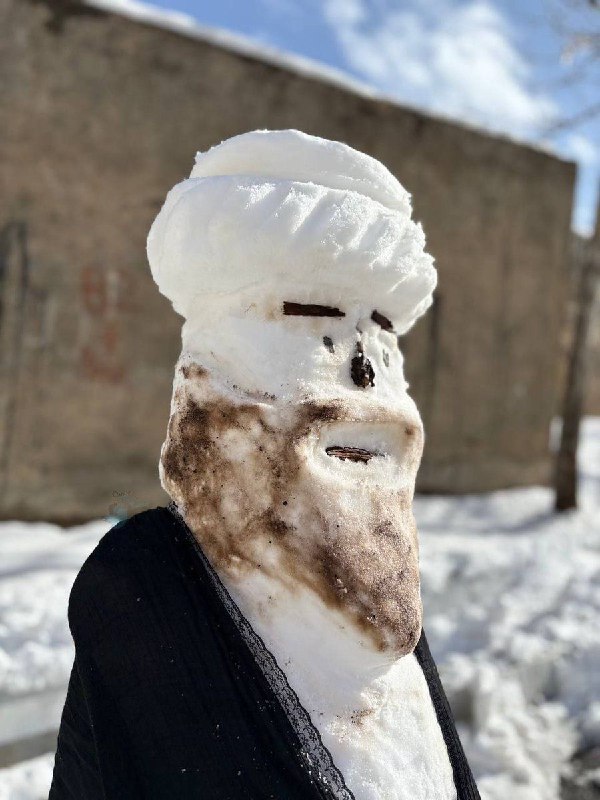 وقتی قم برف میاد: