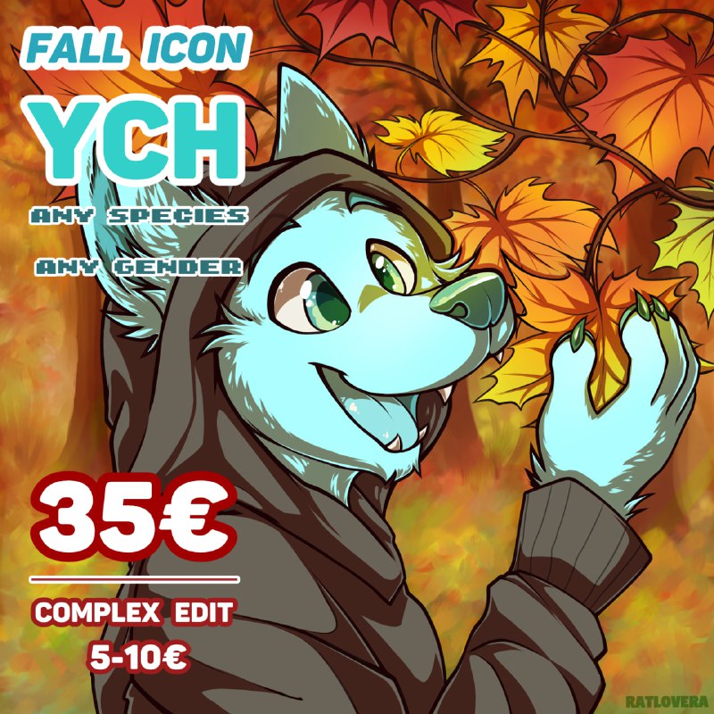 ***🍂***BRAND NEW FALL ICON YCH***🍂***