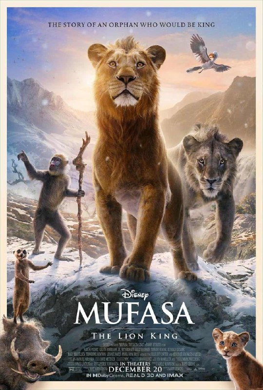 فيلم mufasa the lion king 2024 …