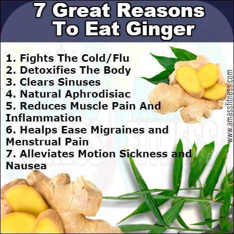 7 Reasons to Eat Ginger