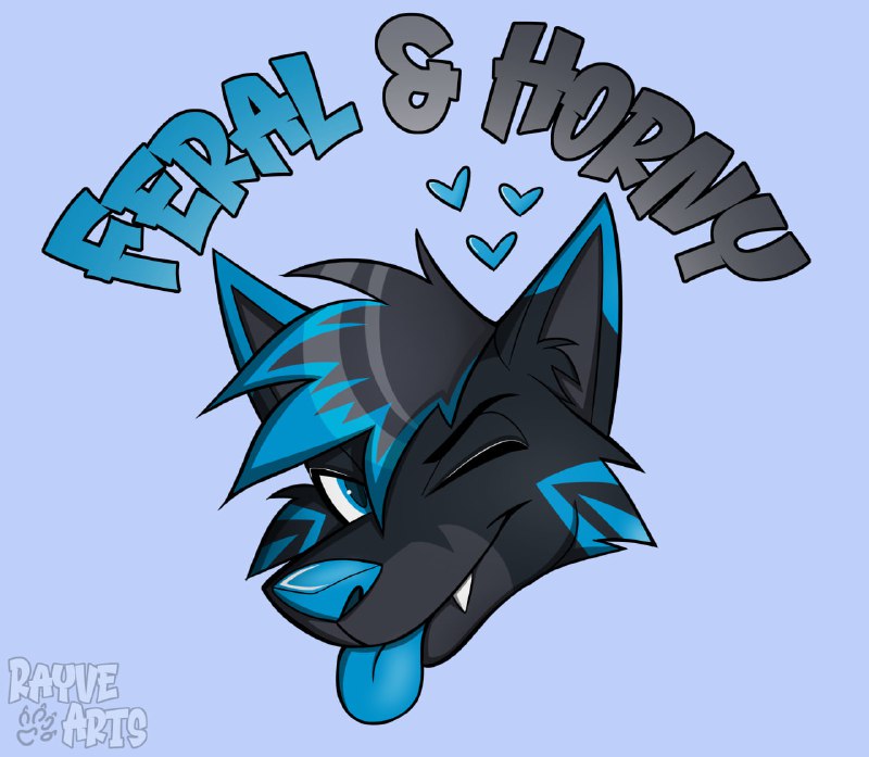 Commission for [@Umbrapup](https://t.me/Umbrapup) ***🖤******💙***
