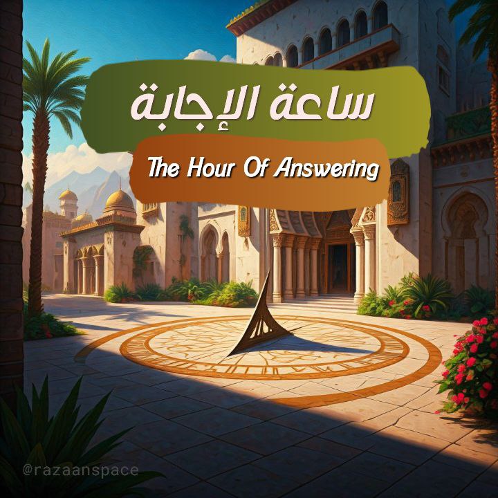 **The Hour Of Answering Dua**