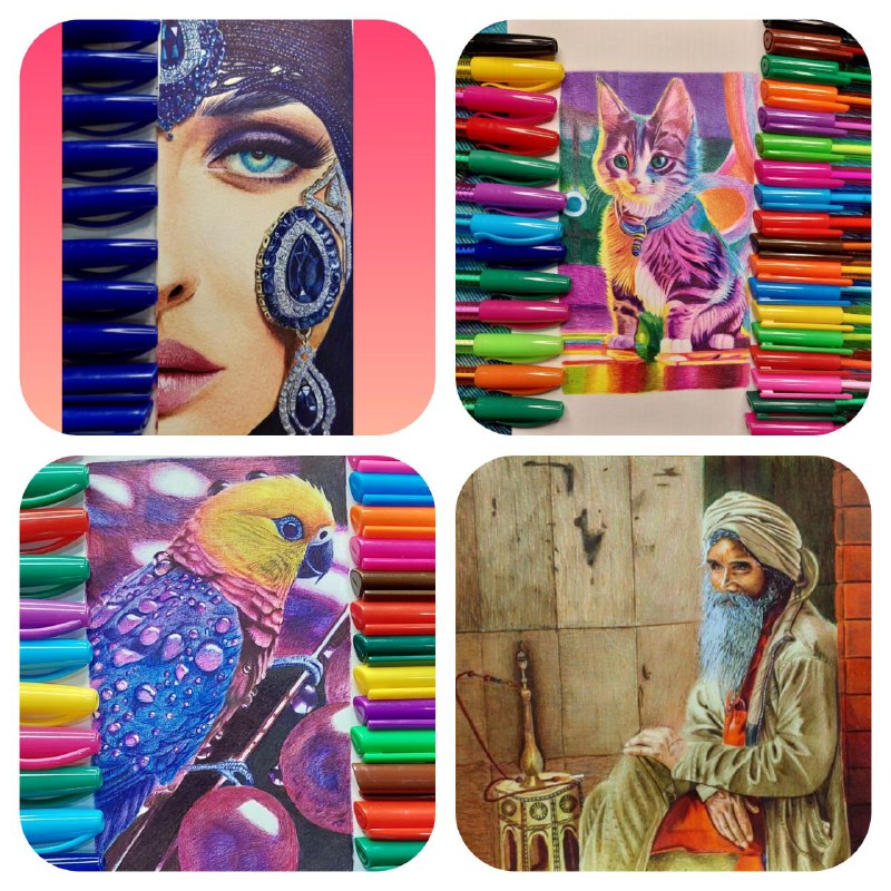 آموزش [#نقاشی](?q=%23%D9%86%D9%82%D8%A7%D8%B4%DB%8C) با خودکار با صرفه‌ترین …