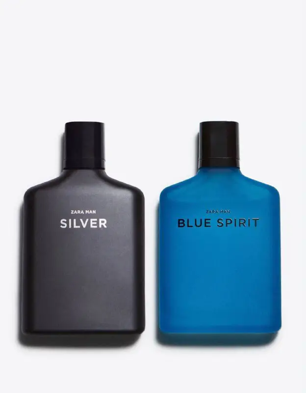 **ZARA Silver 100ml &amp; Blue Spirit** …