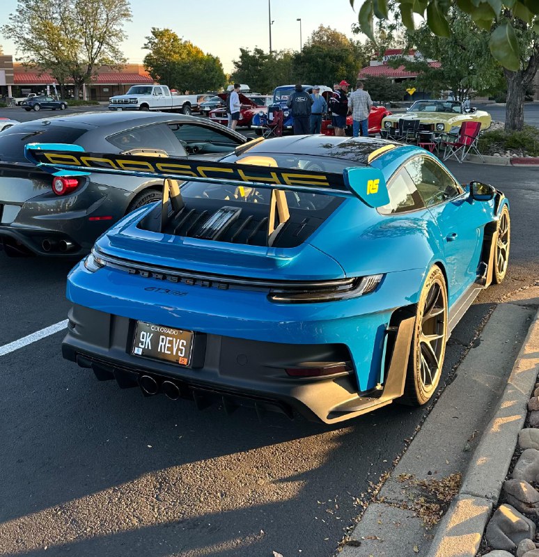 A Porsche 911 GT3 RS with …