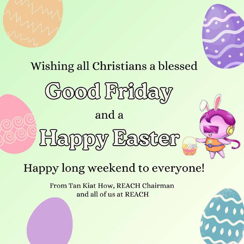 REACH wishes all Christians a Blessed …