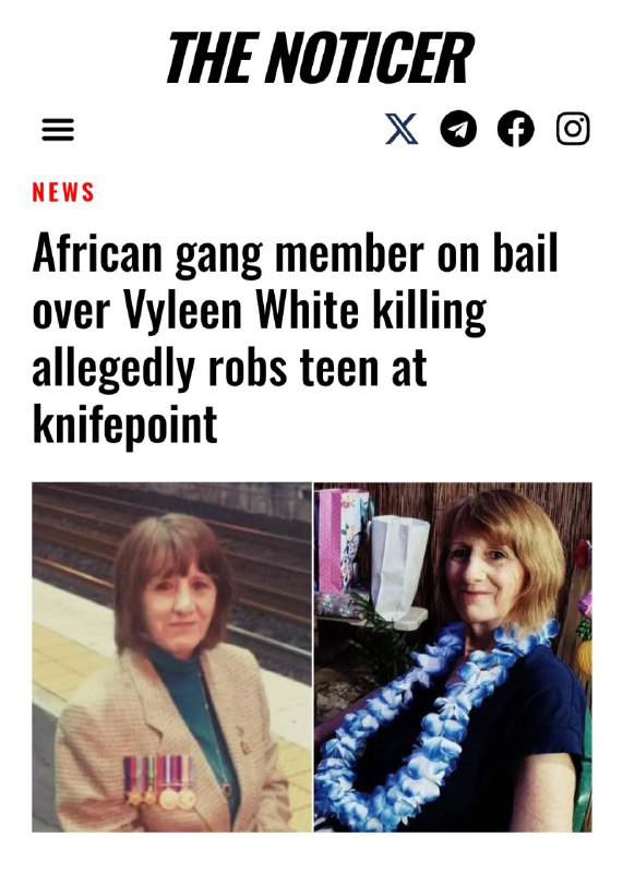 An African gang member out on …