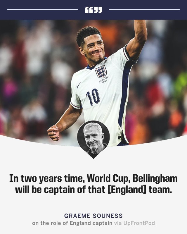 Graeme Souness believes that Jude Bellingham …