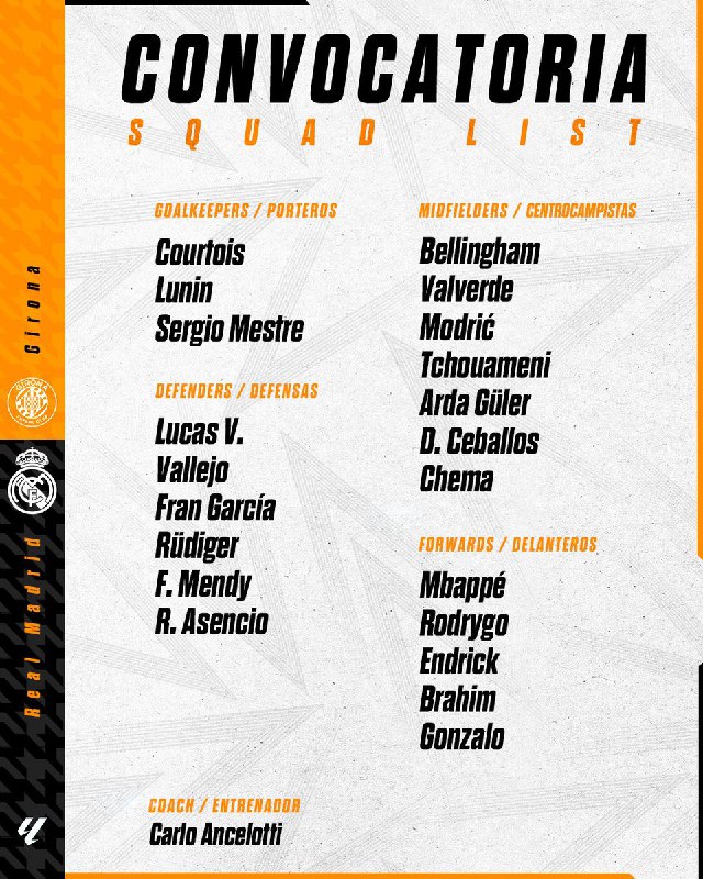 ***📋******✅*** Our squad for the match!