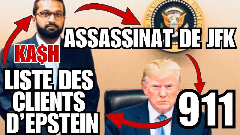 ***🚨*** ***‼️***RÉSUMÉ du Dossier Kash Patel …