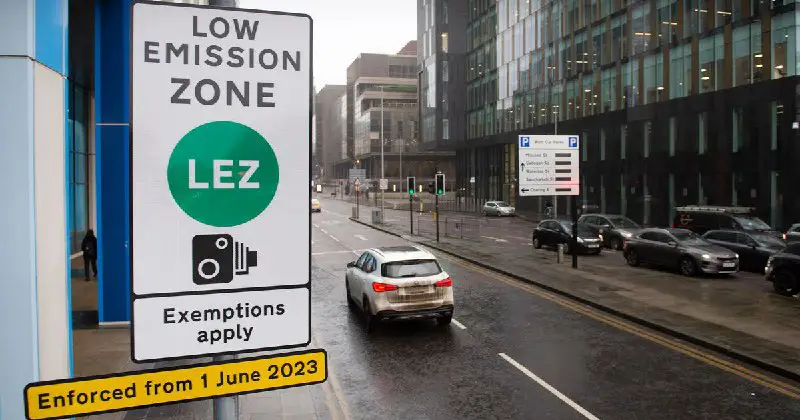 “Air pollution INCREASES in Glasgow Low Emission Zone since rules enforced”