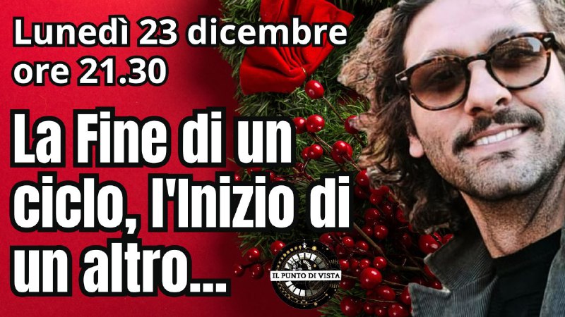 Questa sera ore 21.30 canale youtube …