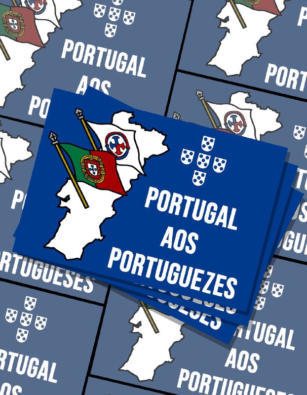 ***⚔️*** NOVOS autocolantes “Portugal aos Portuguezes“