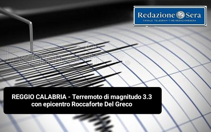 Una scossa di terremoto di magnitudo …