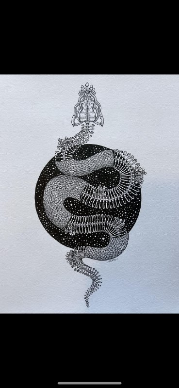 “Shedding”, GeilerArts, Pen and Ink, 2024