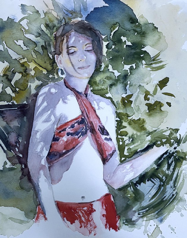 Light and Shade, Dekida (me), watercolor, …