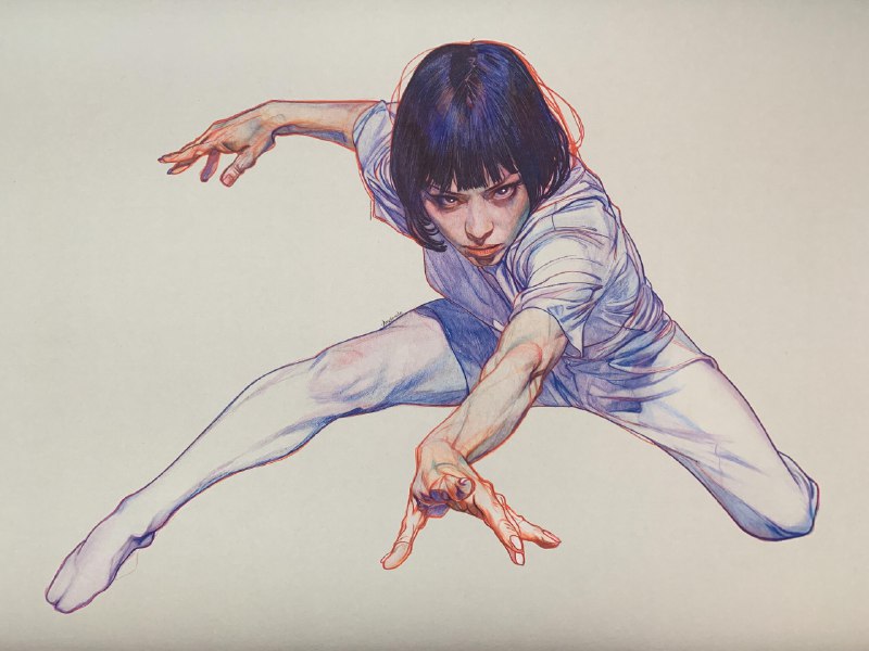 Contact, Senescence, Coloured Pencil, Copic Marker, …