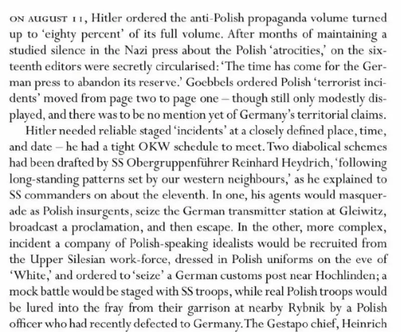 Even David Irving (Hitler's War) admits …